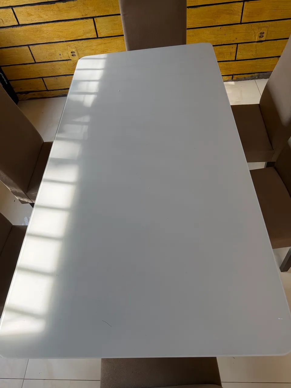 Mesa de vidro 6 lugares  - Foto 3