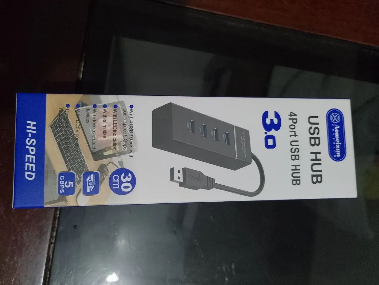 Hub usb 4 portas 3.0 multi 5Gbps - Foto 2