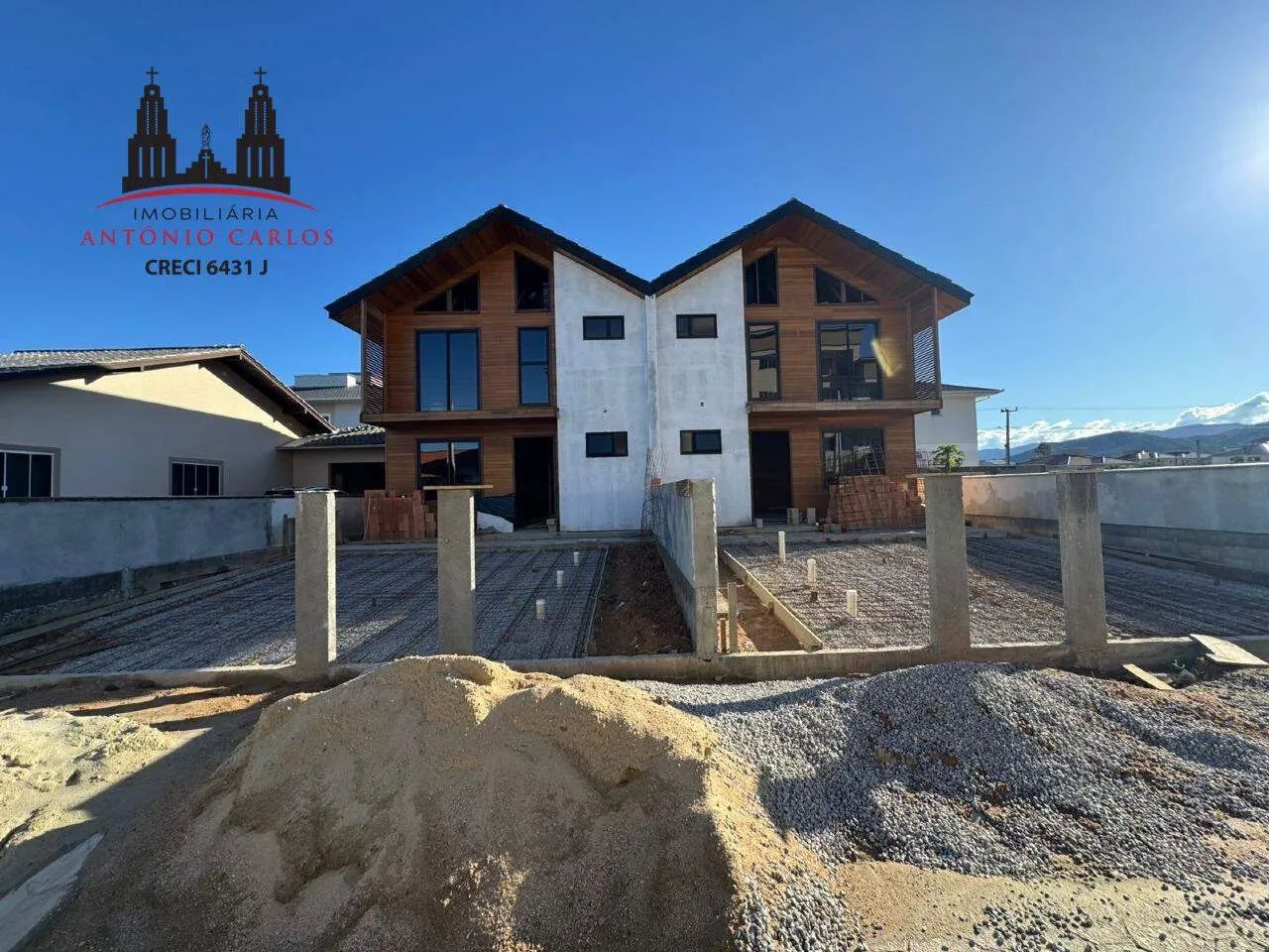 CASAS GEMINADAS À VENDA NO CENTRO DE ANTÔNIO CARLOS/SC - Foto 3