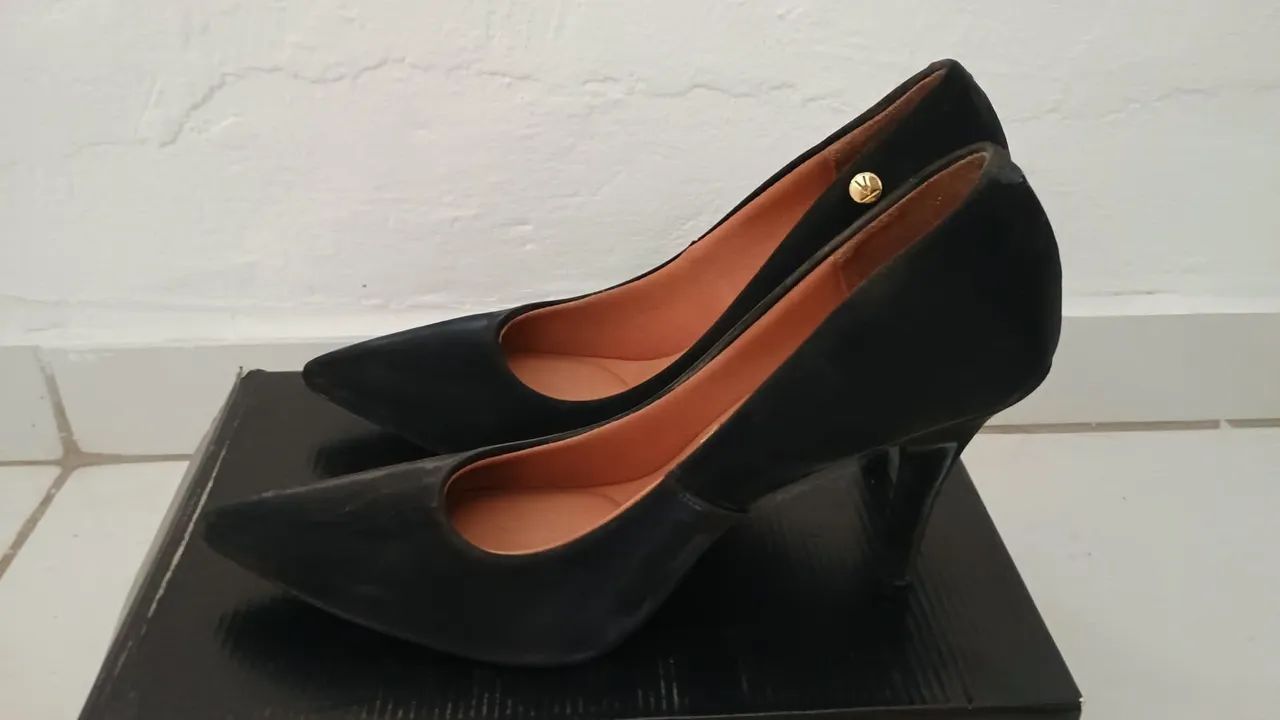 Scarpin Vizzano - Preto 38 - Foto 3