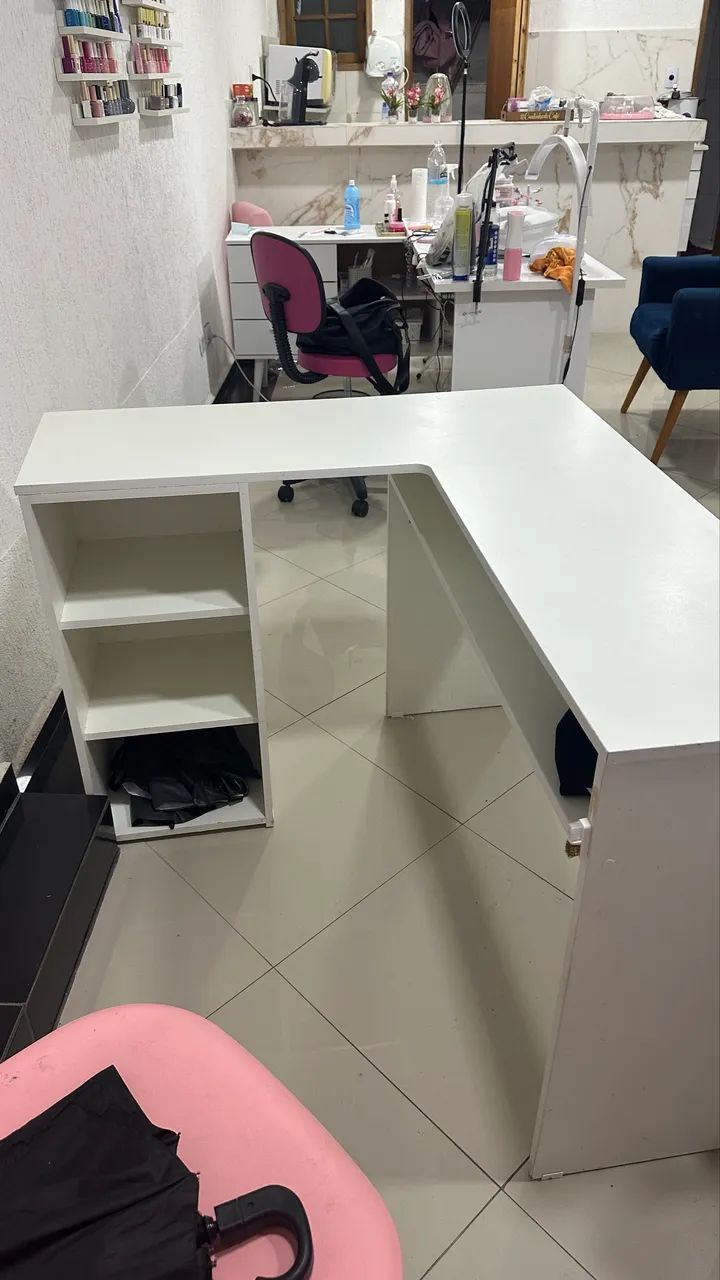 Mesa e cadeira de manicure alongamento  - Foto 3