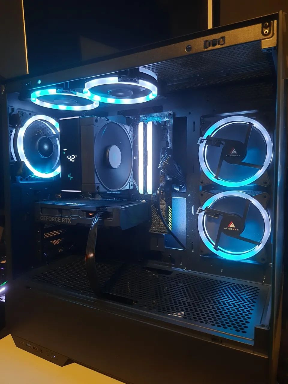 Ryzen 5 5500x3d+RTX 4060Ti PC PARA COMPETITIVO (LEIA) - Foto 3