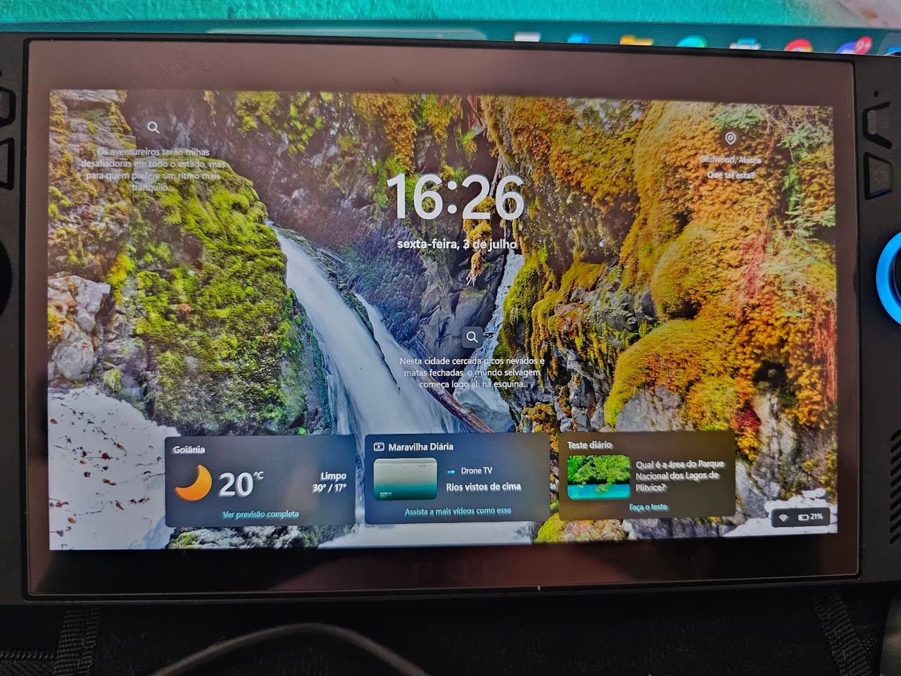 Rog Ally x 1 Tb, 24gb de ram - Foto 3