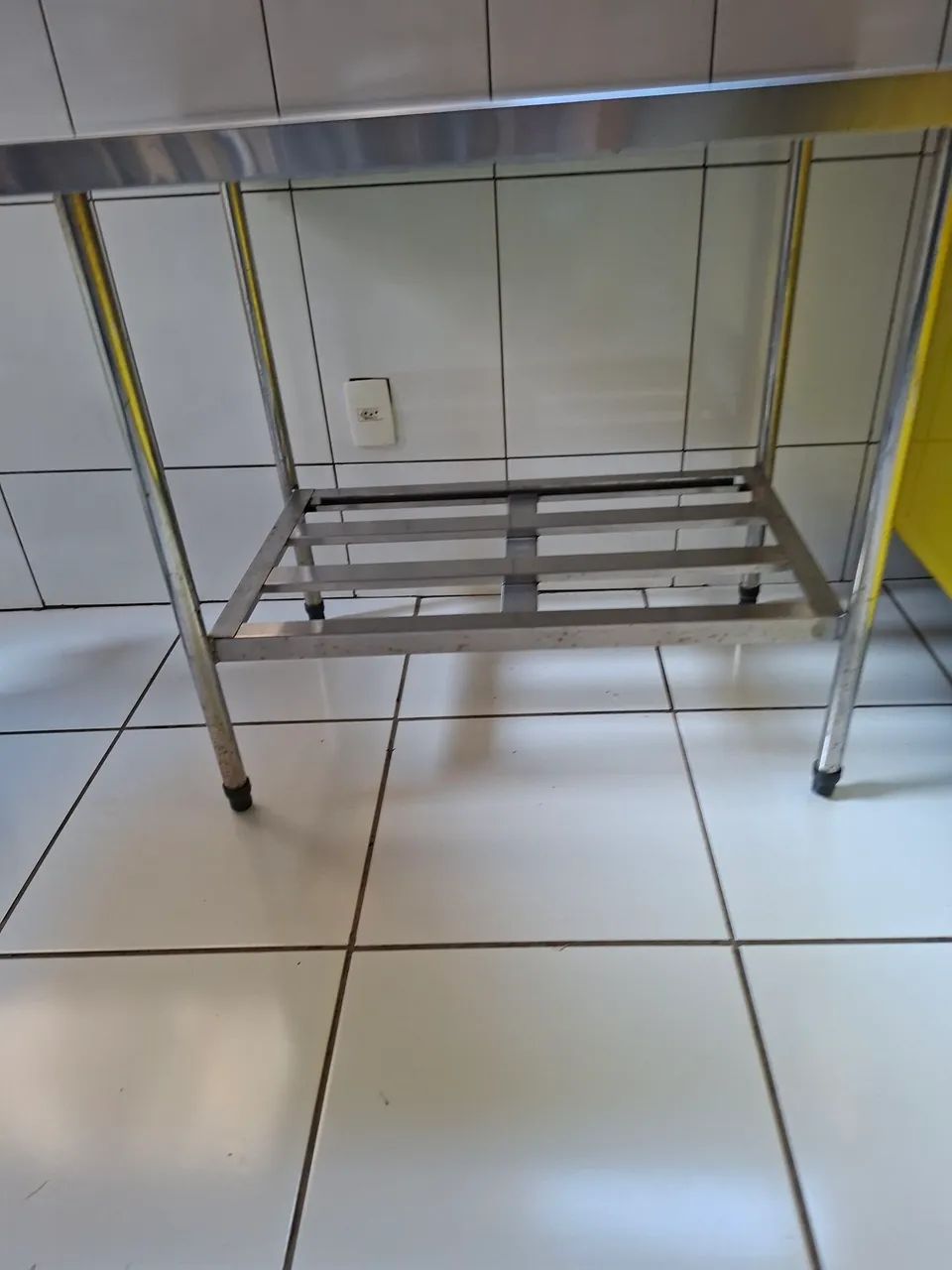 MESA BALCÃO INOX 1,20x0,70x0,85 - Foto 4