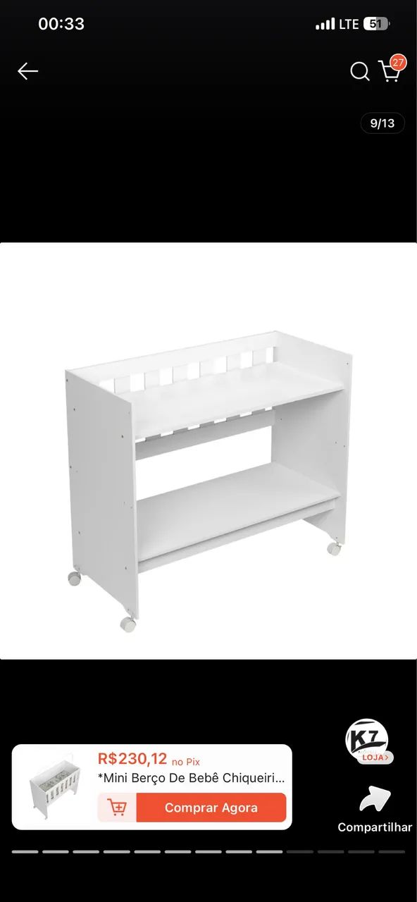 Mini Berço  - Foto 2