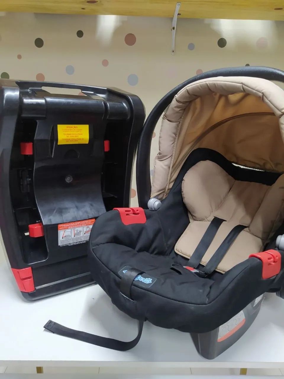 Bebê conforto com Base | Burigotto Touring Evolution  - Foto 5