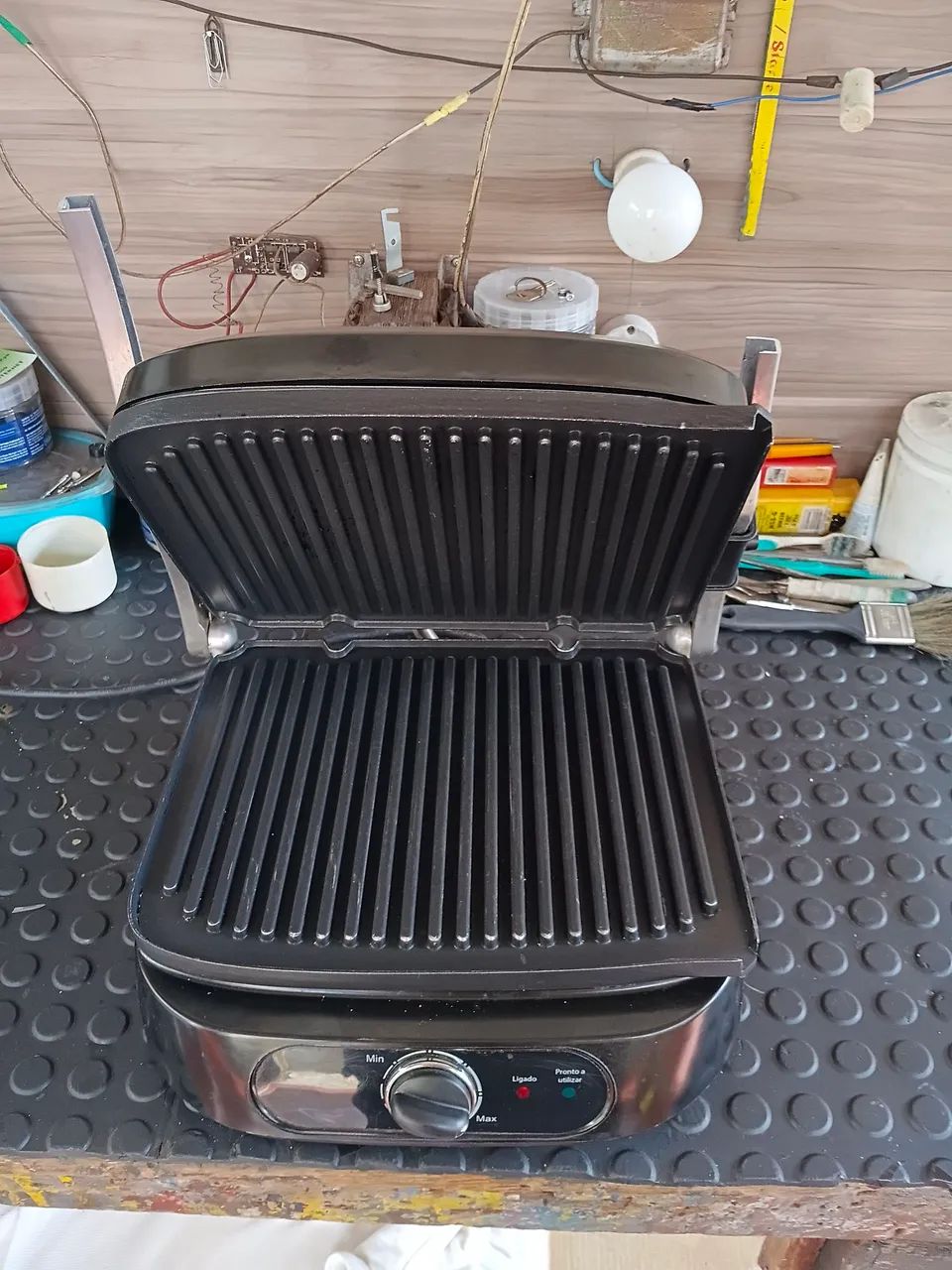 Grill 220v funciona ok - Foto 3