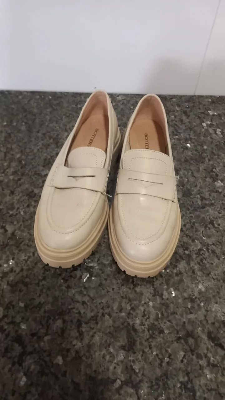 Mocassim Off-white - Foto 4