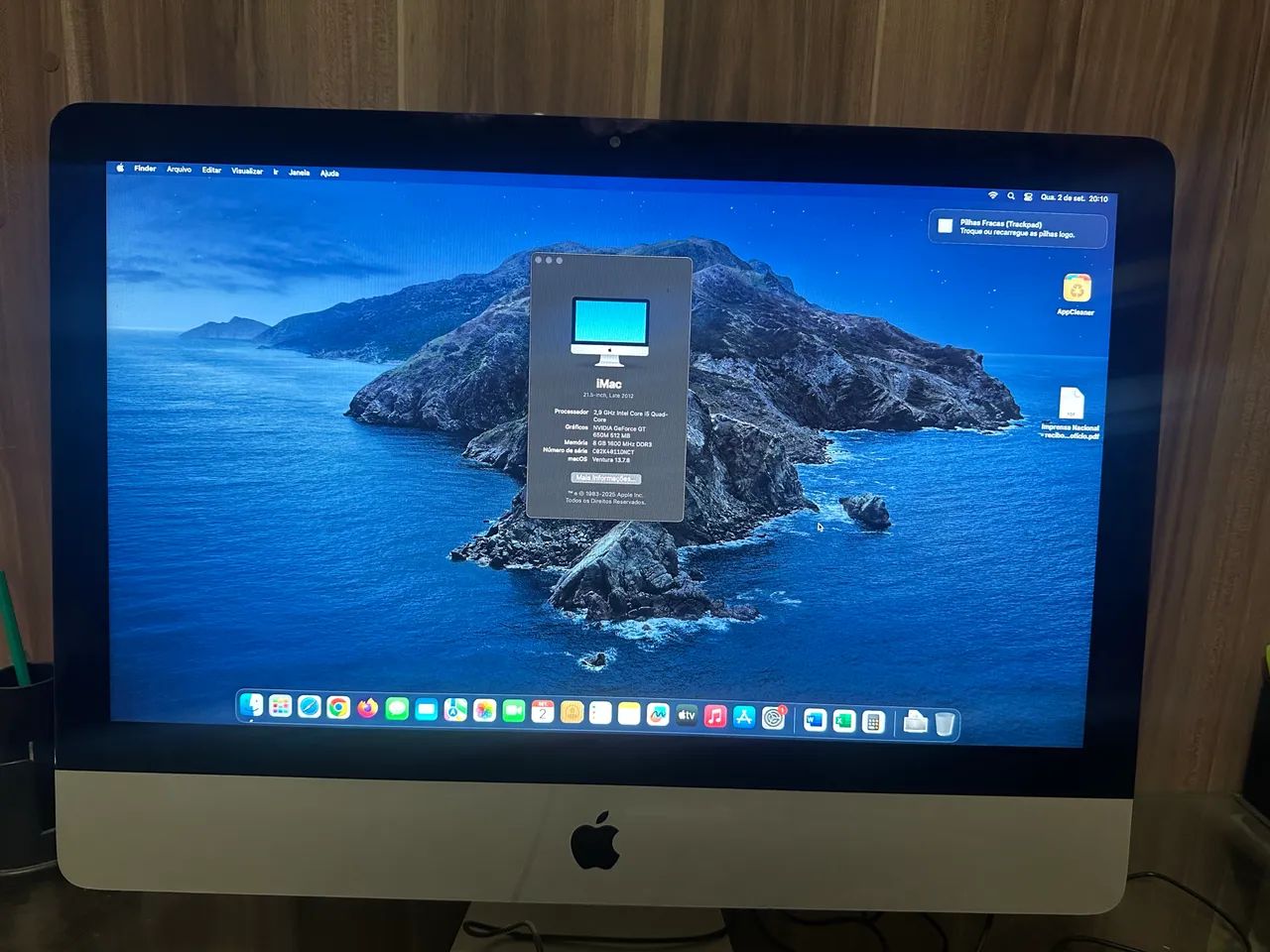iMac 21.5 2.9 Intel Core i5 - Foto 2