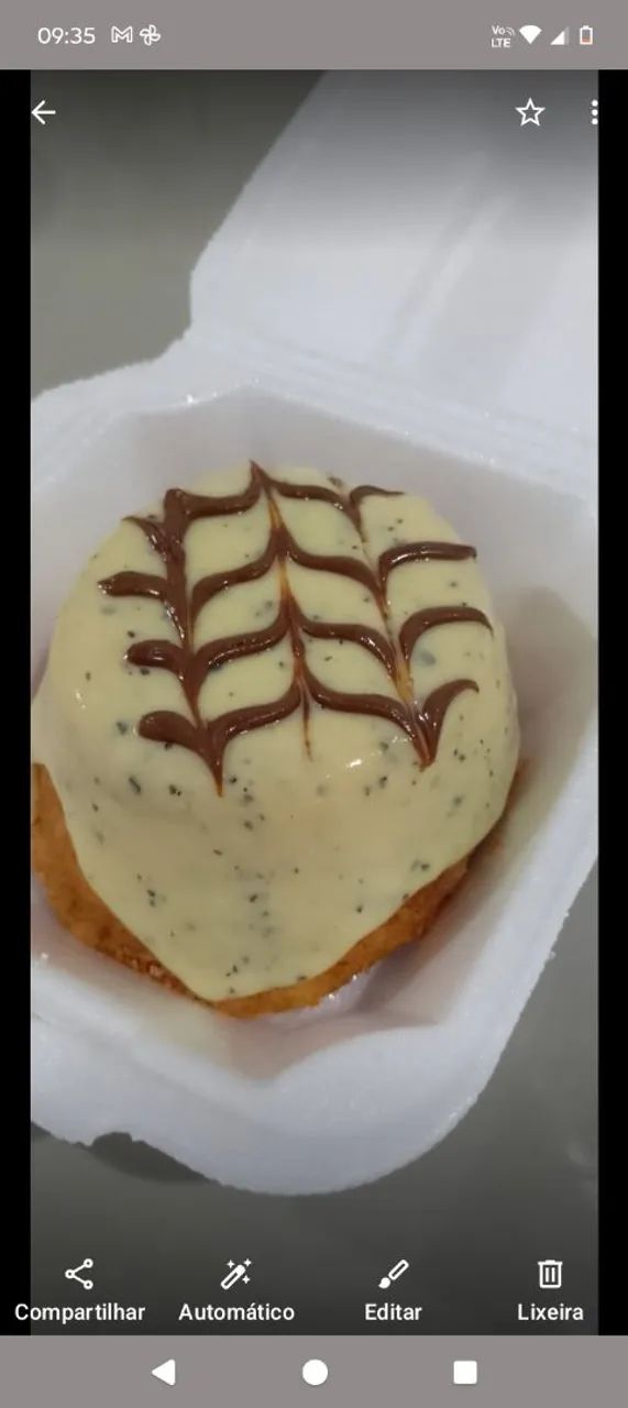 Mini bolo vulcão  - Foto 4