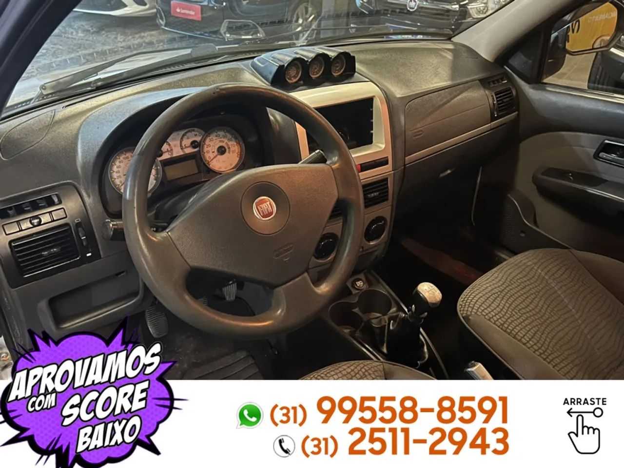 Fiat Strada Adventure1.8/ 1.8 Locker Flex CD 2012 - Foto 4