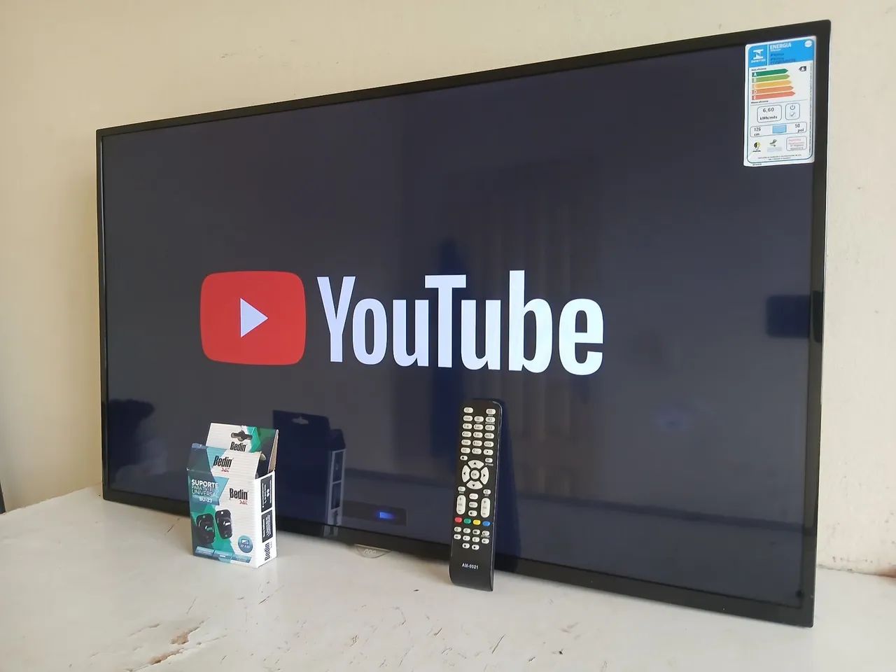 Smart tv grande de 43Pol 