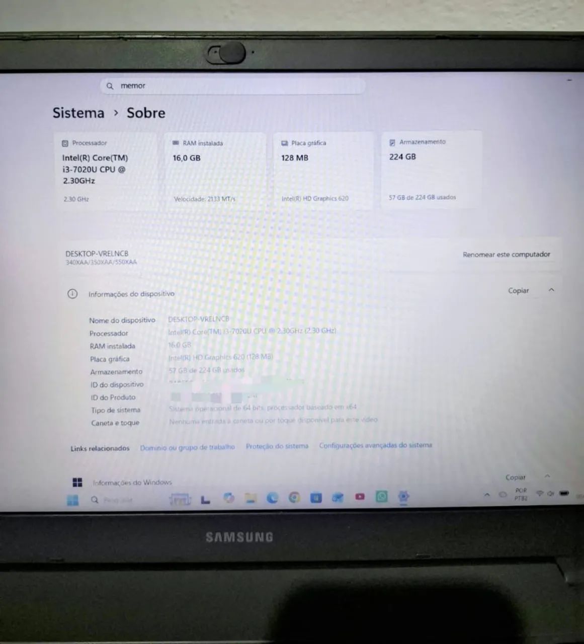Notebook Samsung  - Foto 3