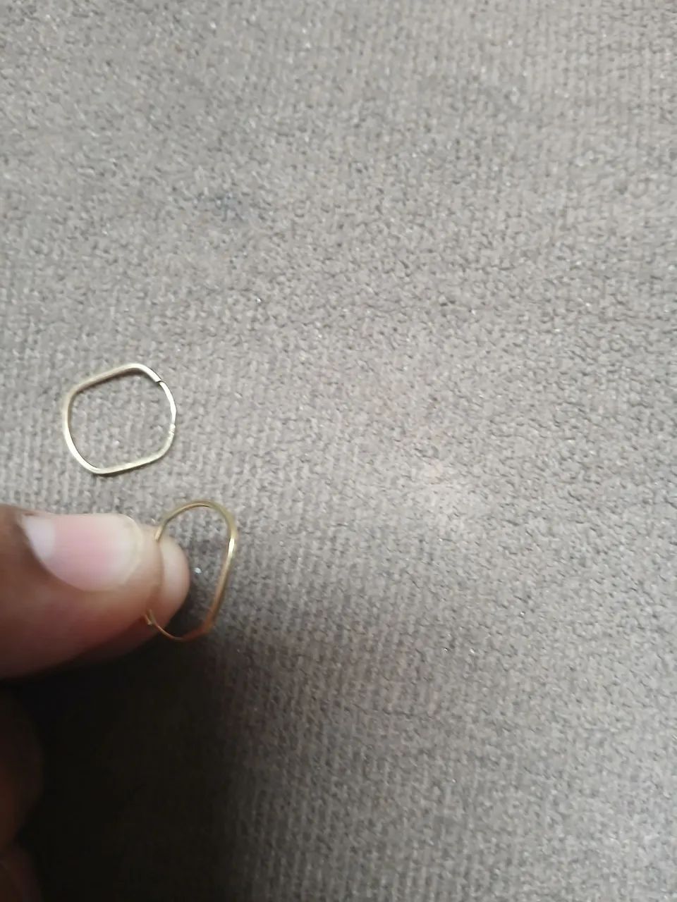Argola de ouro 18k - Foto 3