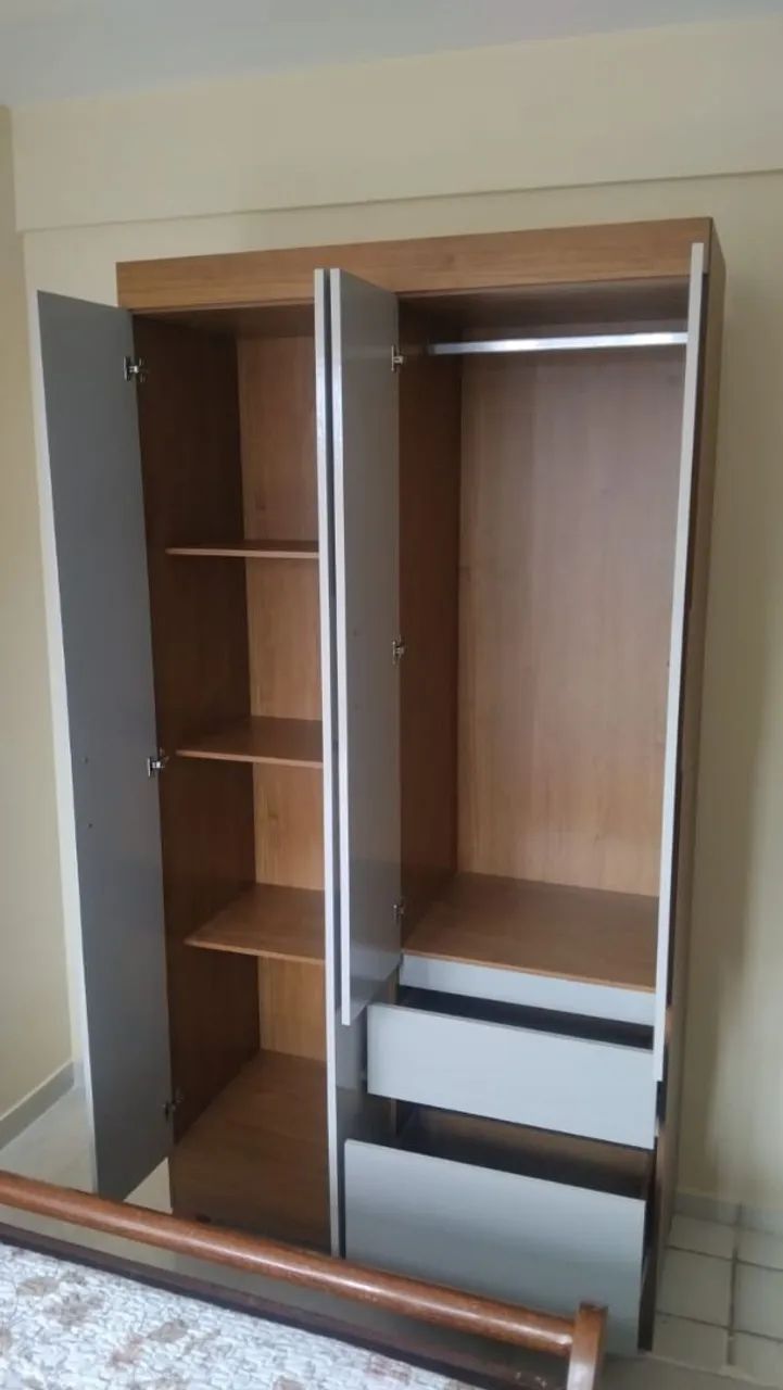 Guarda-roupa espaçoso solteiro  - Foto 2