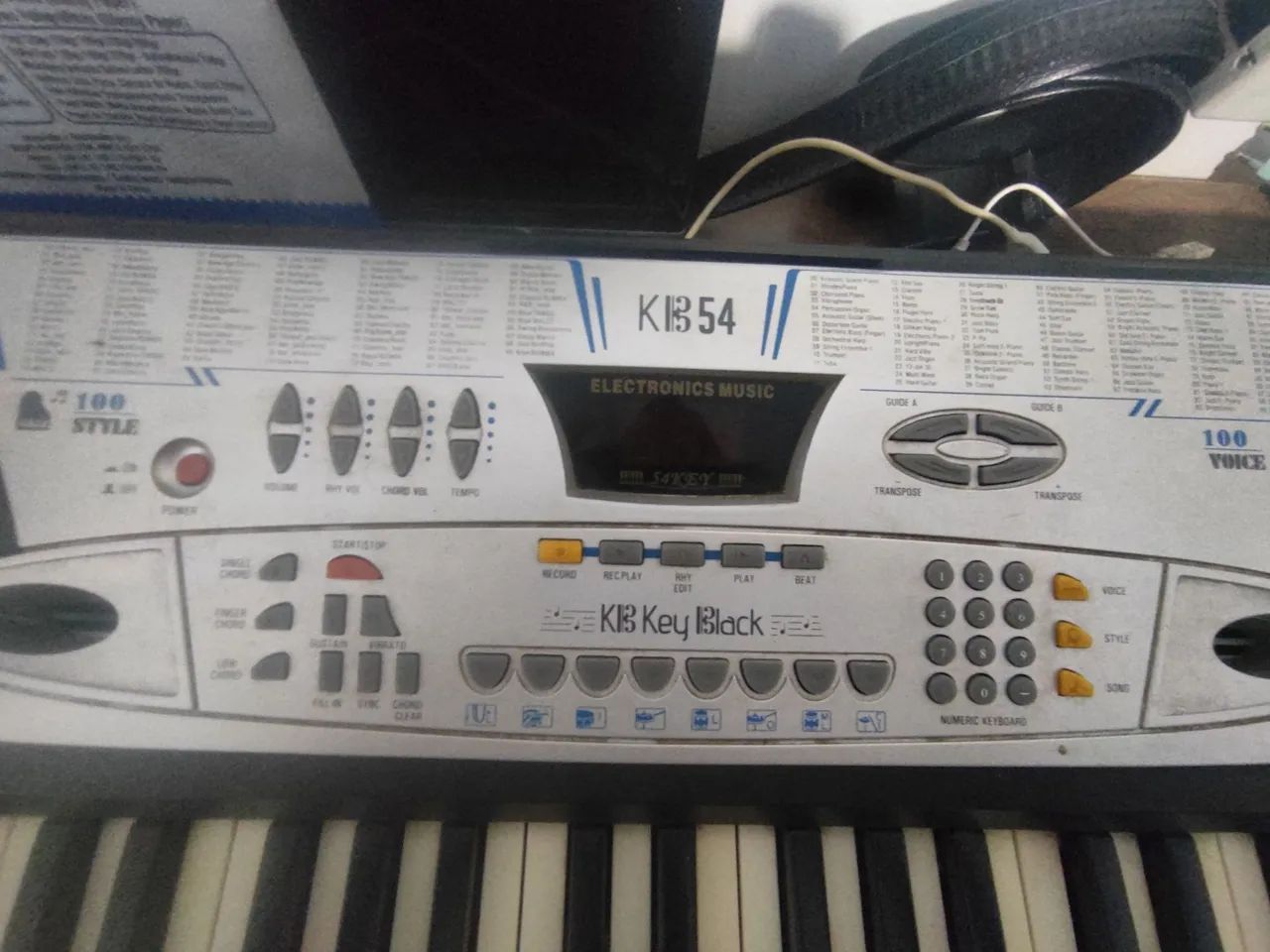 Vendo teclado KB54 funcionando perfeitamente!  - Foto 3