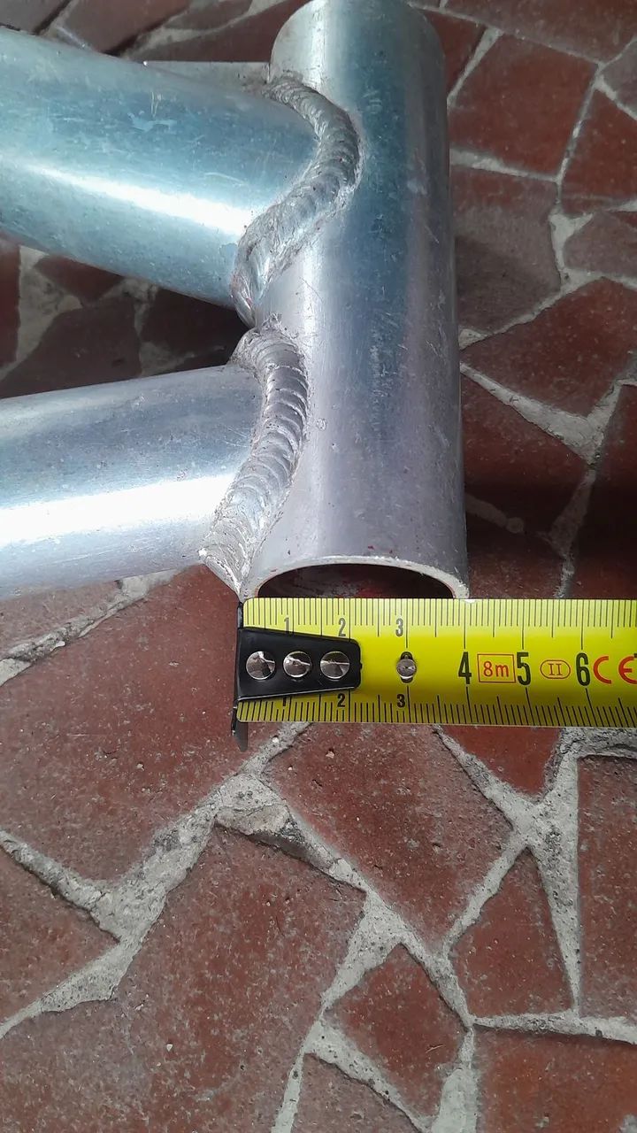 Quadro de bicicleta de aluminio - Foto 2