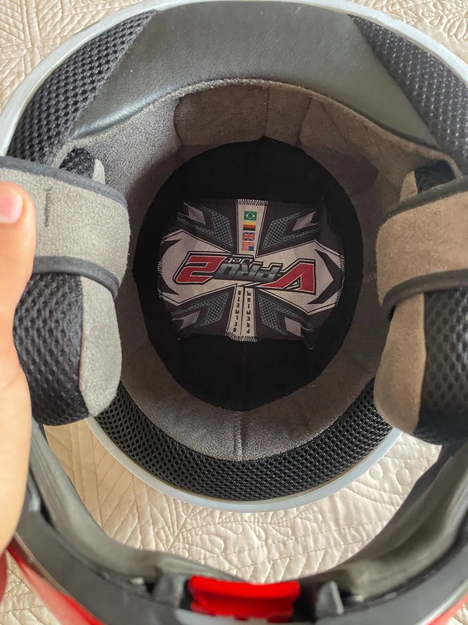 Vende-se Capacete Pro Tork V-Pro Jet 2 Carbon. - Foto 2