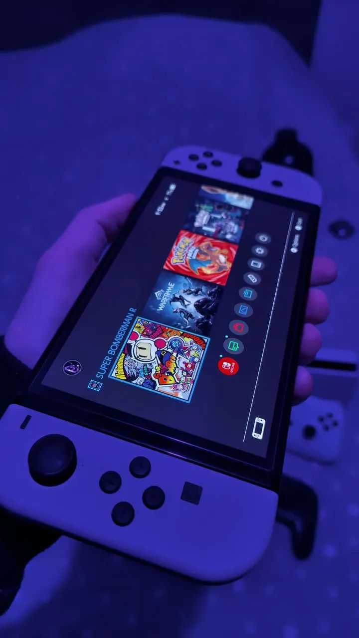 NINTENDO SWITCH OLED + 3 CONTROLES  - Foto 4