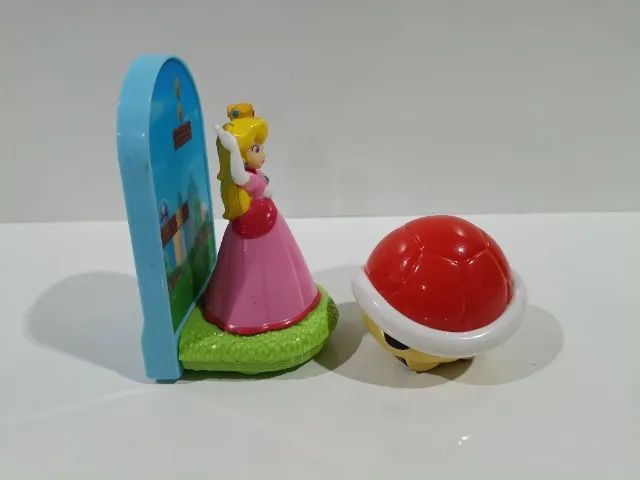 Kit Boneco Princesa Peach e Turtle - Mc Donald´s 2017 - Foto 2