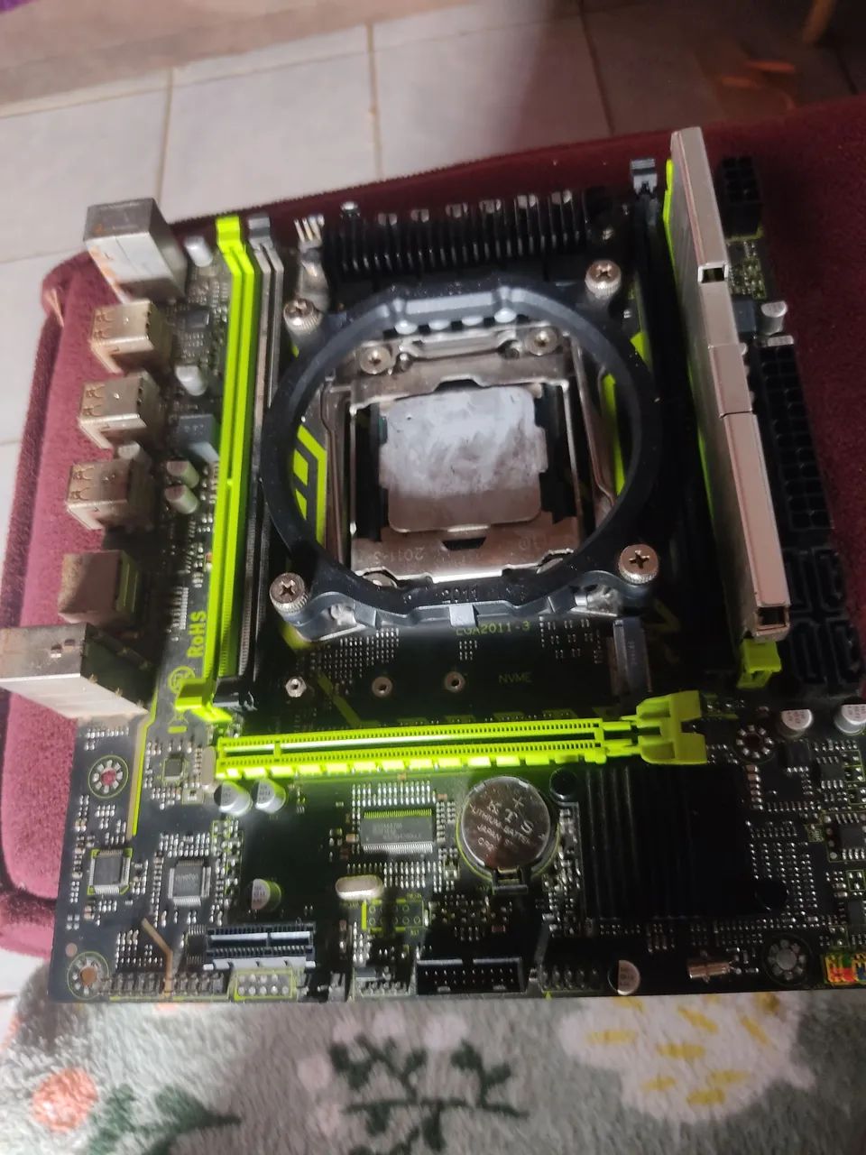 Placa de mãe completa x99 nova  - Foto 4
