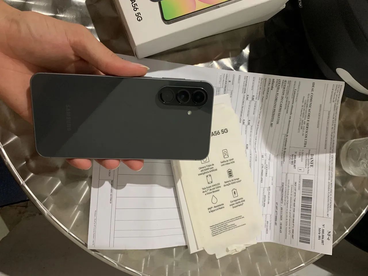 A56 256 giga completo  - Foto 3