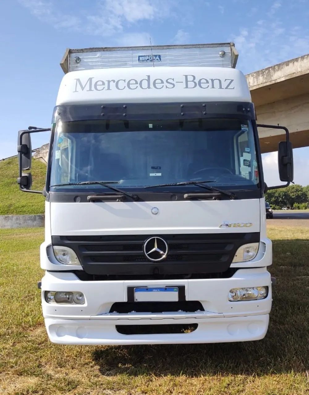  Mb atego 2425 6x2 bau 2012