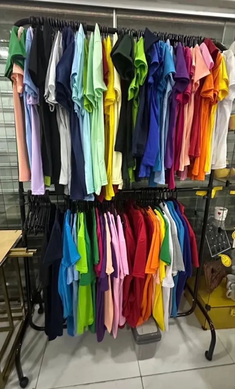 camisas para estamparia, mais de 800 unidades 