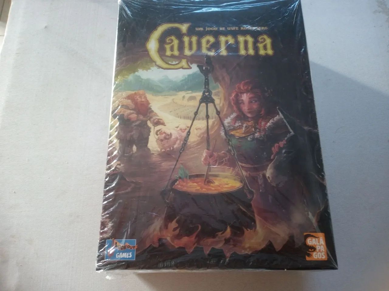 Jogo de tabuleiro Caverna 