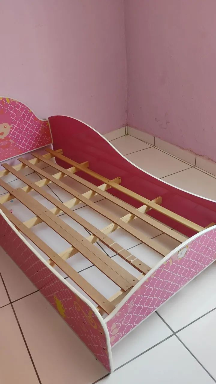 Cama infantil com colchão  - Foto 2