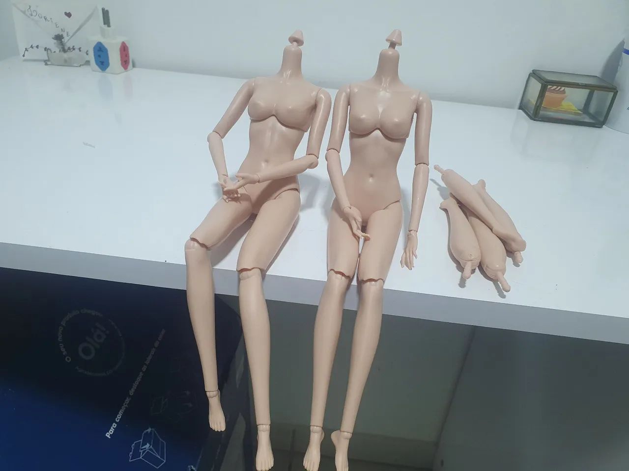 2 corpinhos de boneca 1:6 - Foto 2