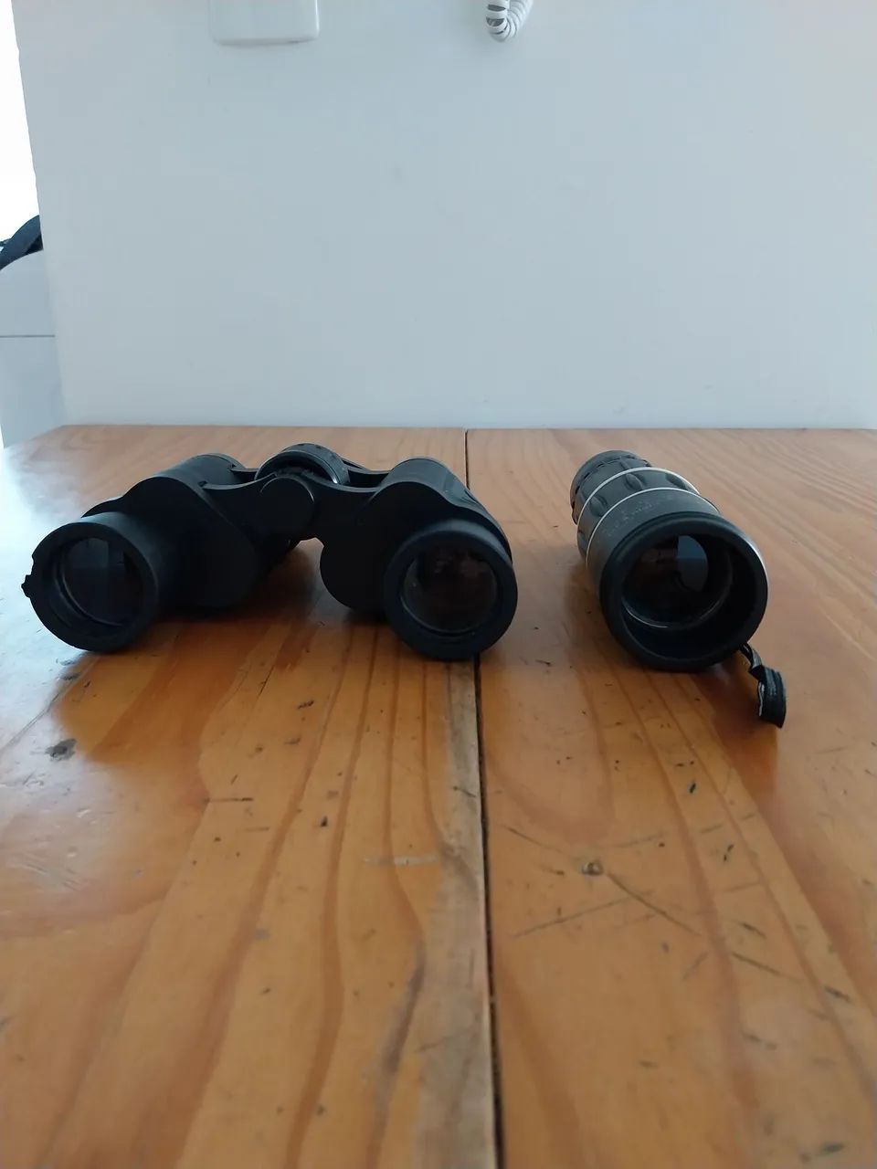 Binóculo 10x42 Boshile + Monóculo Luneta 16x52 