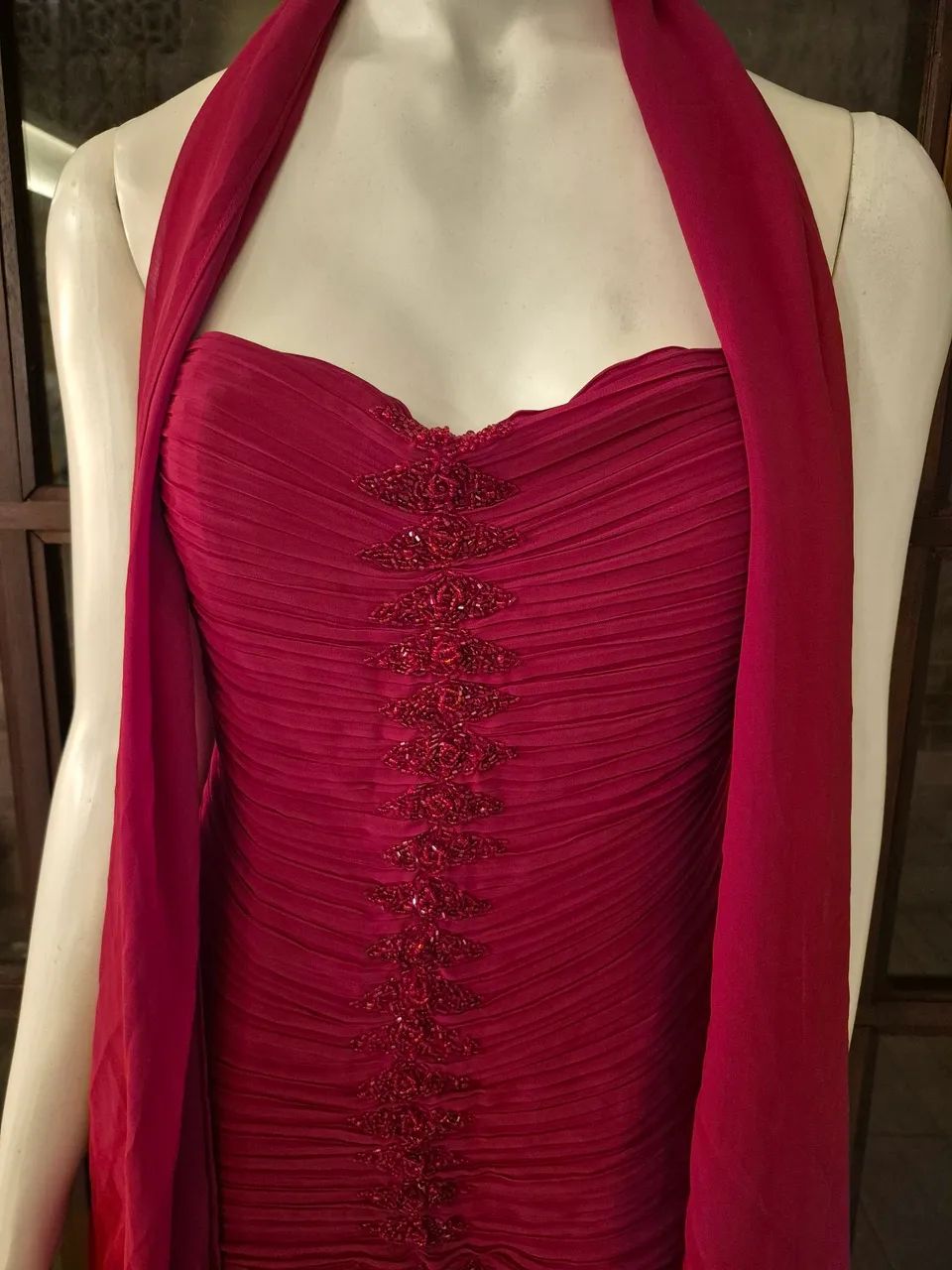 Vestido longo tomara que caia - Foto 3