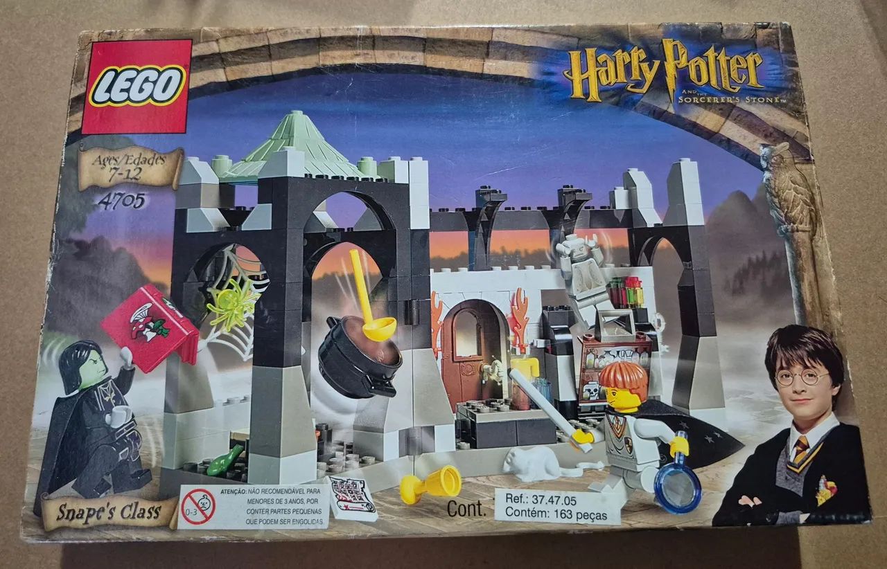 Vendo Lego HARRY POTTER (4705) - Snape's Class - Set vintage e fora de linha.