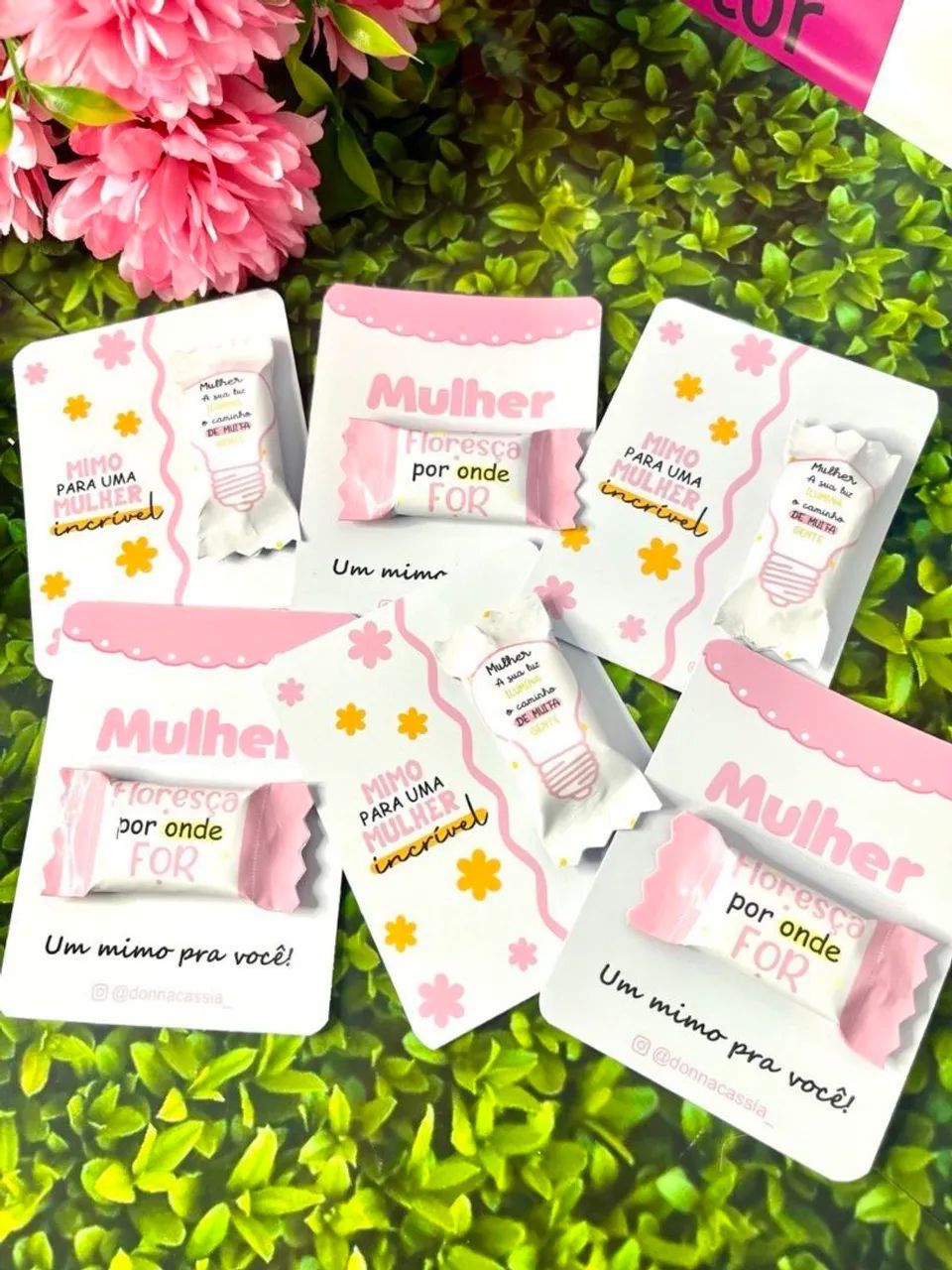 Cartão com balinha personalizada  - Foto 4