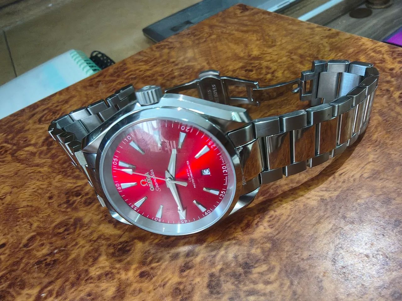 Relógio Omega Seamaster Aqua Terra Automático  - Foto 5
