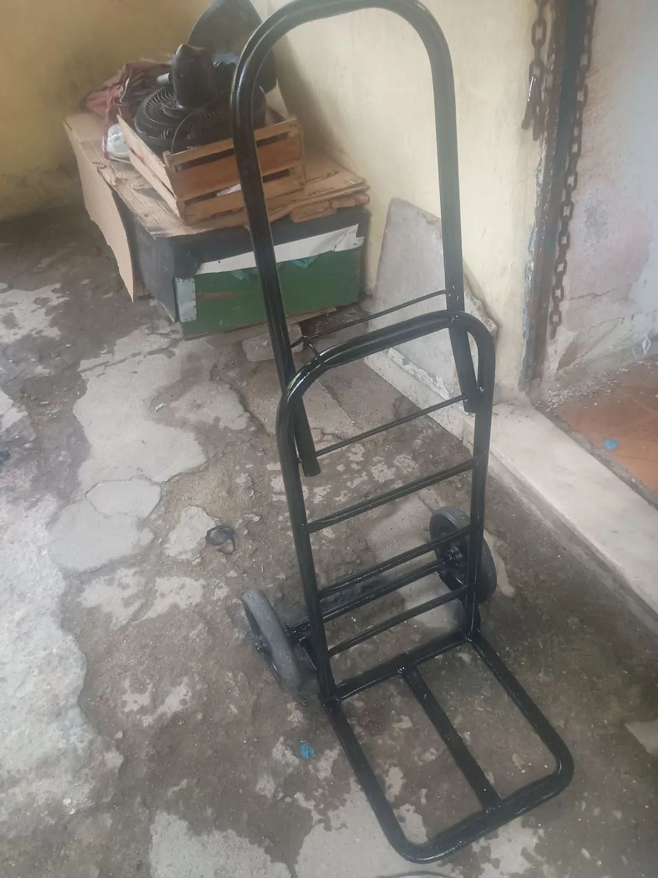 Carrinho de carga dobrável suporta 200kg - Foto 2