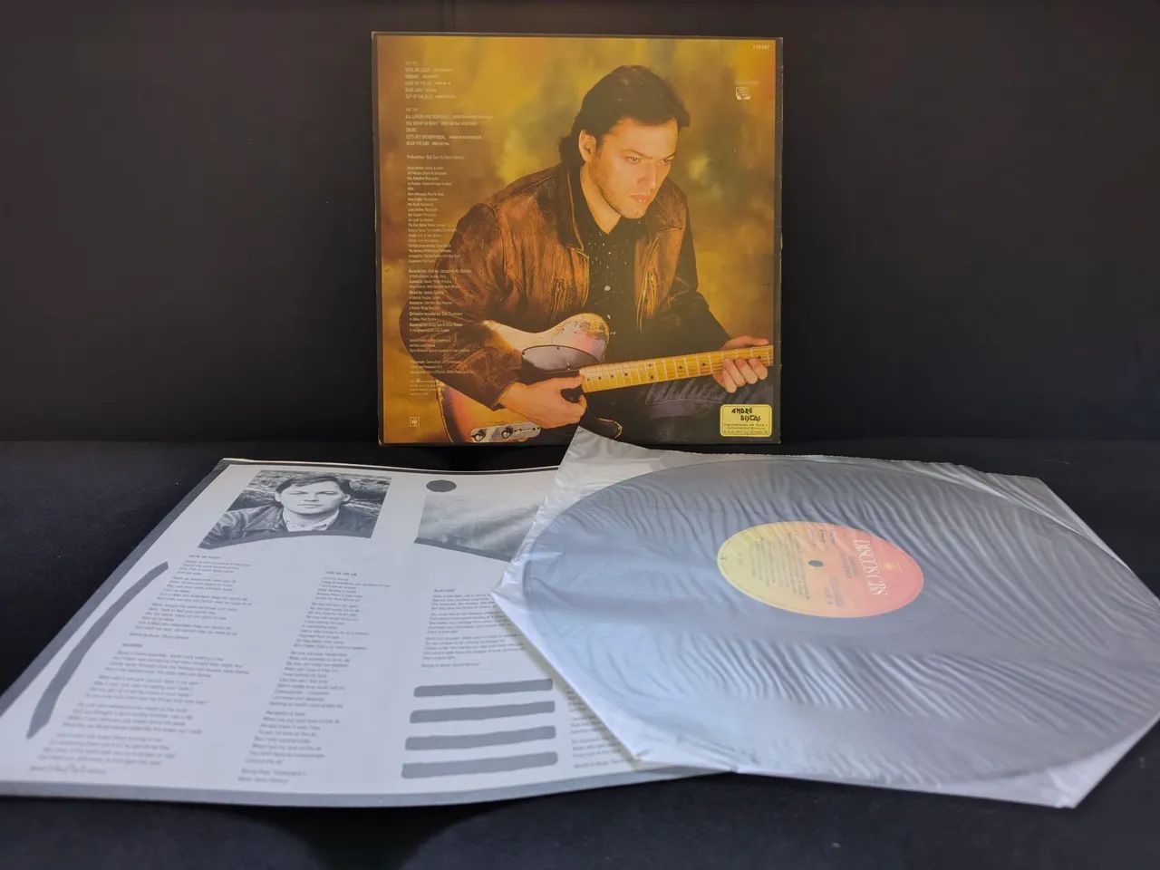 David Gilmour - LP Solo About a Face  - Foto 2