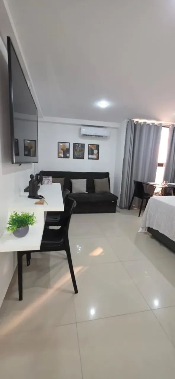 Flat pé na areia da praia do Bessa - Foto 4