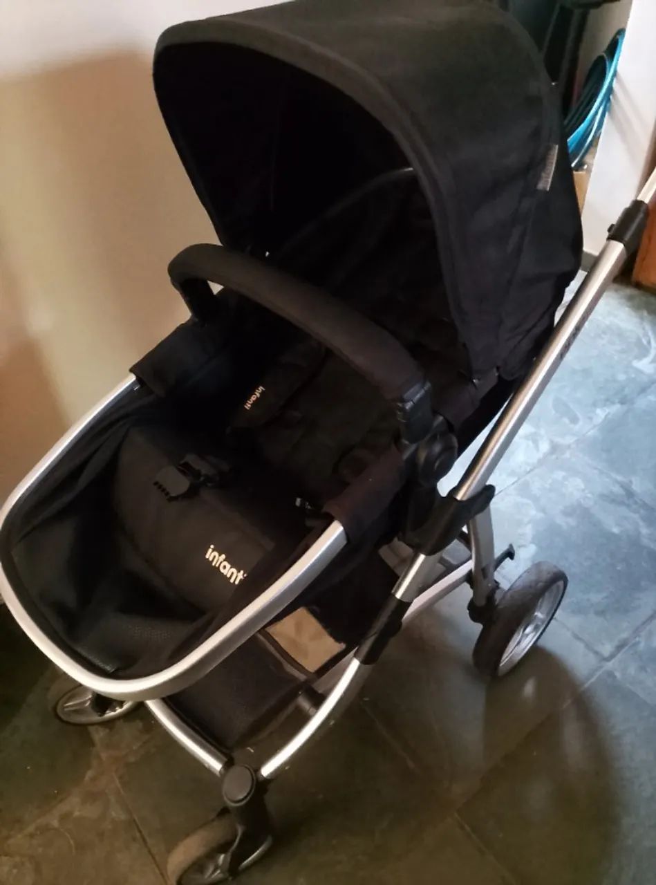Kit bebê Infanti carrinho e bebê confort