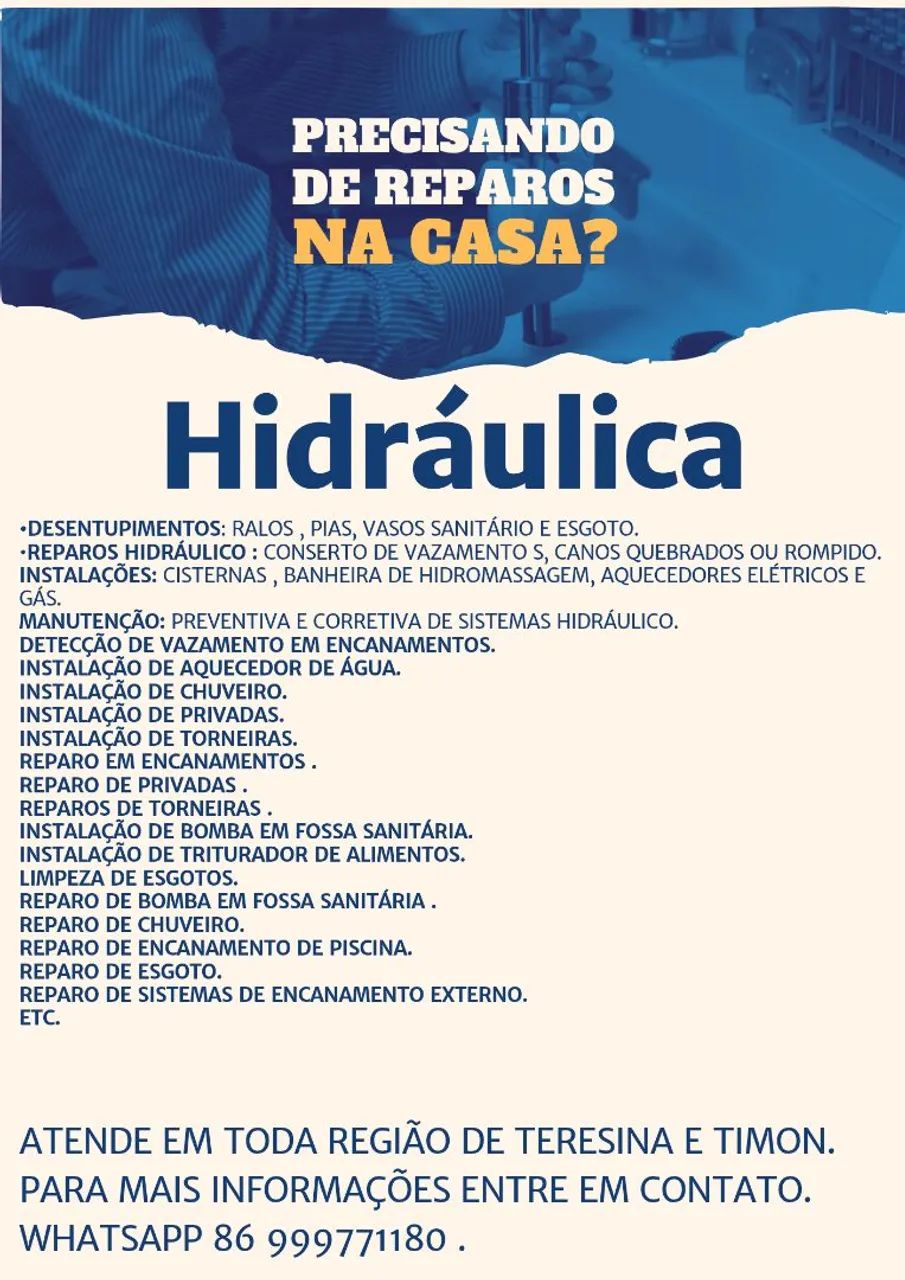 BOMBEIRO HIDRÁULICO EMCANADOR 