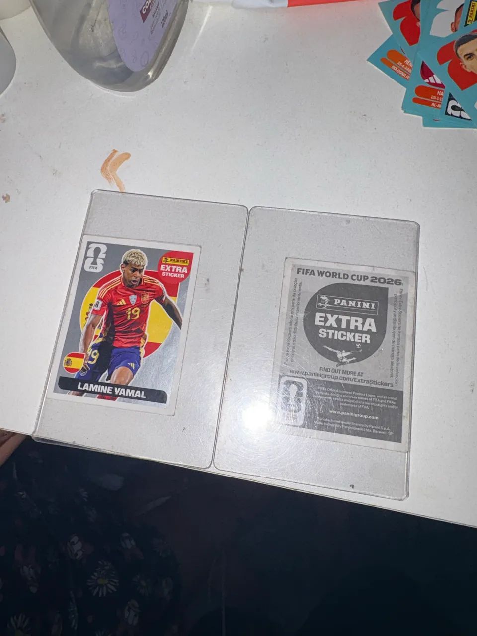 Extra sticker copa do mundo 2026 ?legend?