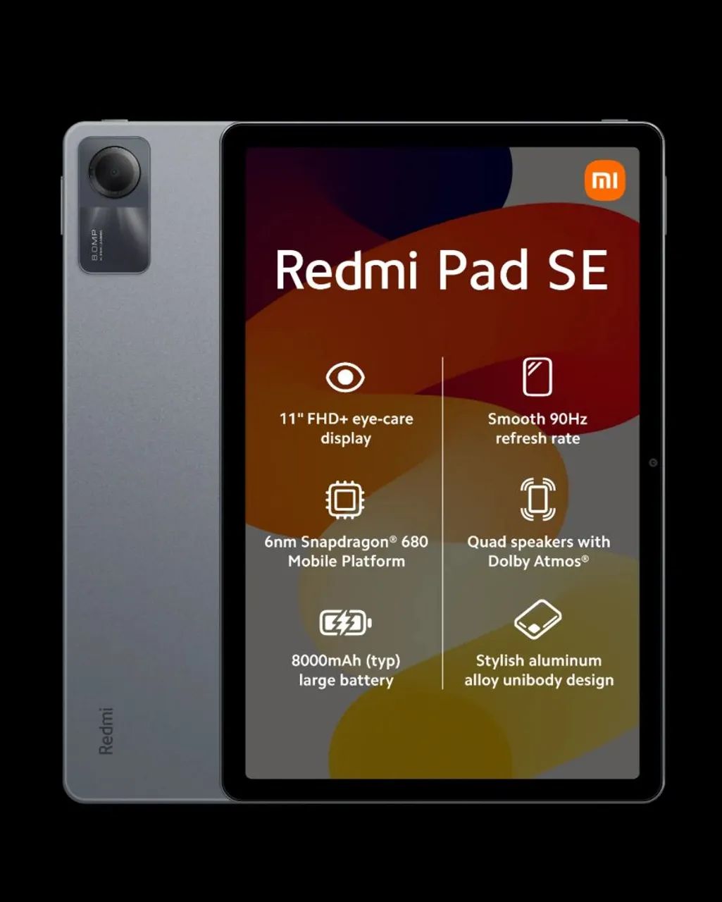Tablet Xiaomi Redmi Pad Se Grafite 256gb e 8gb De Memória Ram - Foto 2