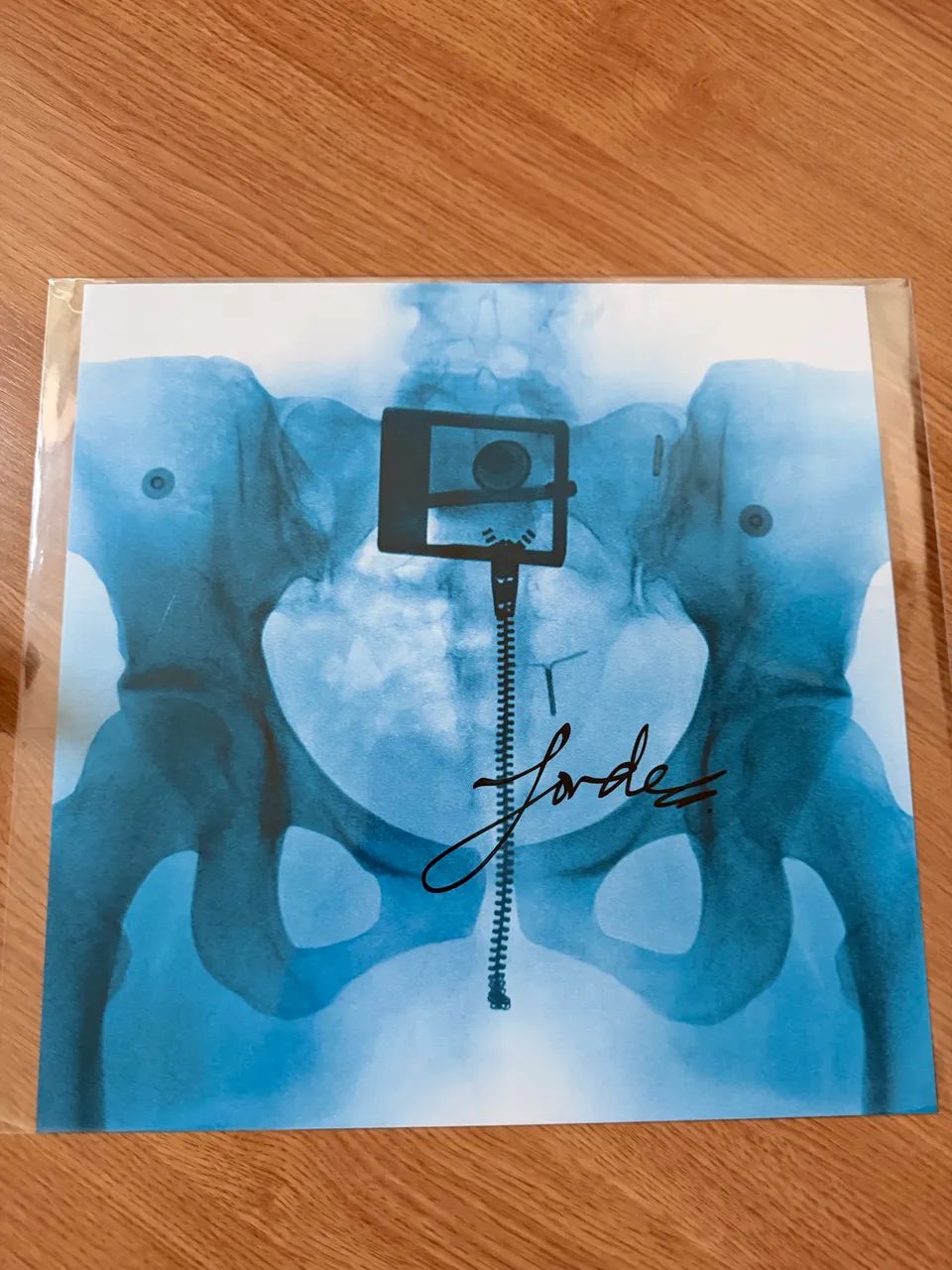 Vinil Lorde Virgin Black com signed