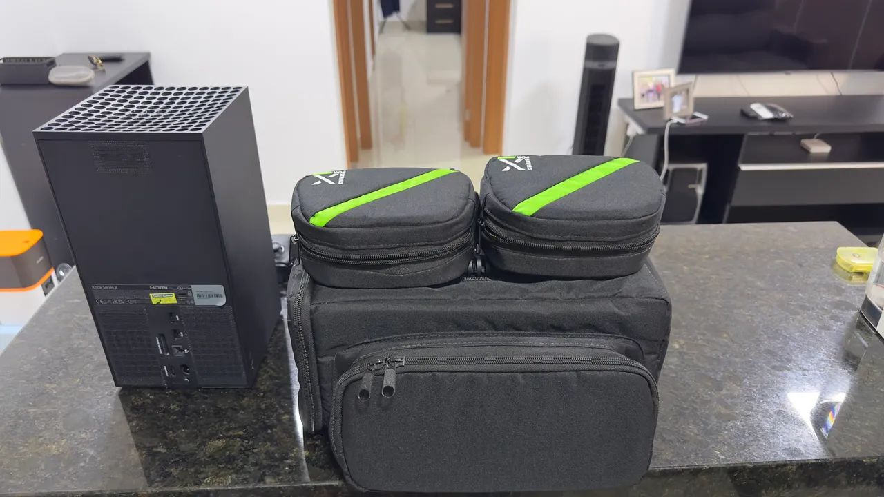 Xbox Series X 1TB + 2 Controles + Headset + Acessórios + Kit Completo - Foto 5