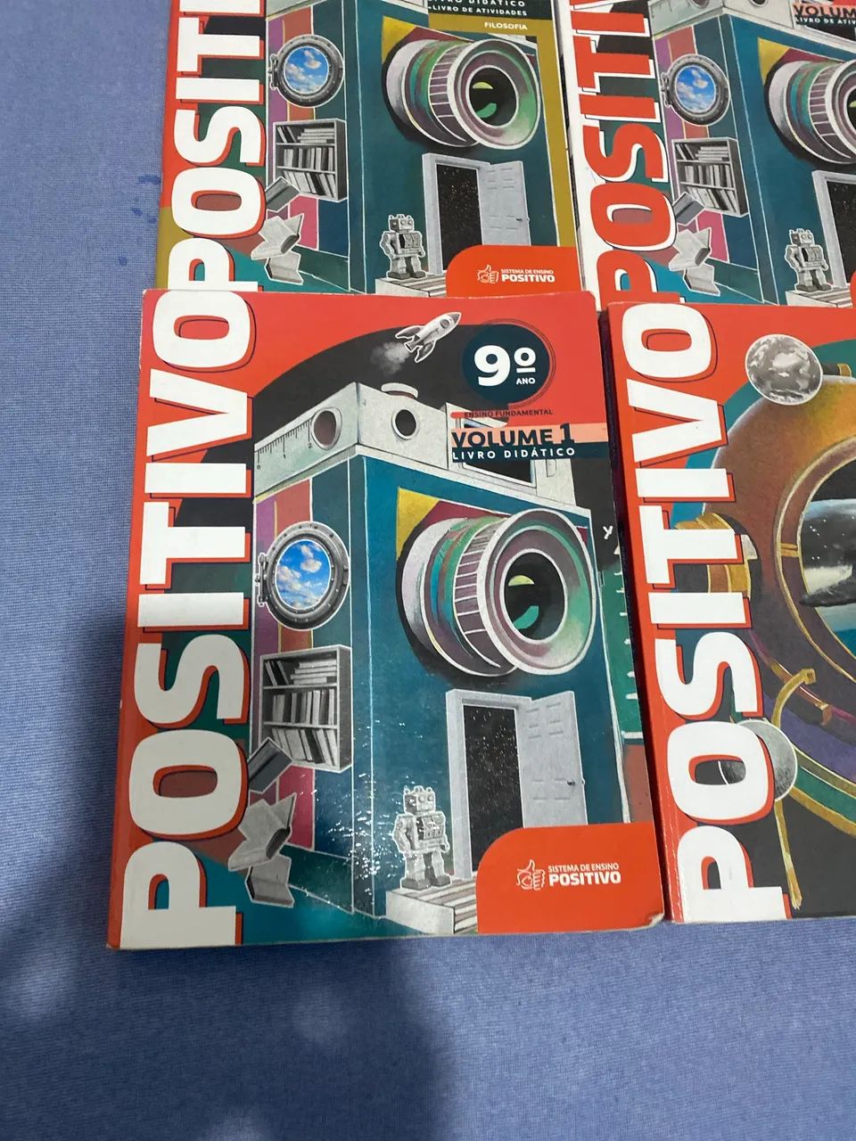 Coleção completa de apostilas sistema positivo 9º - Brinquedos e
