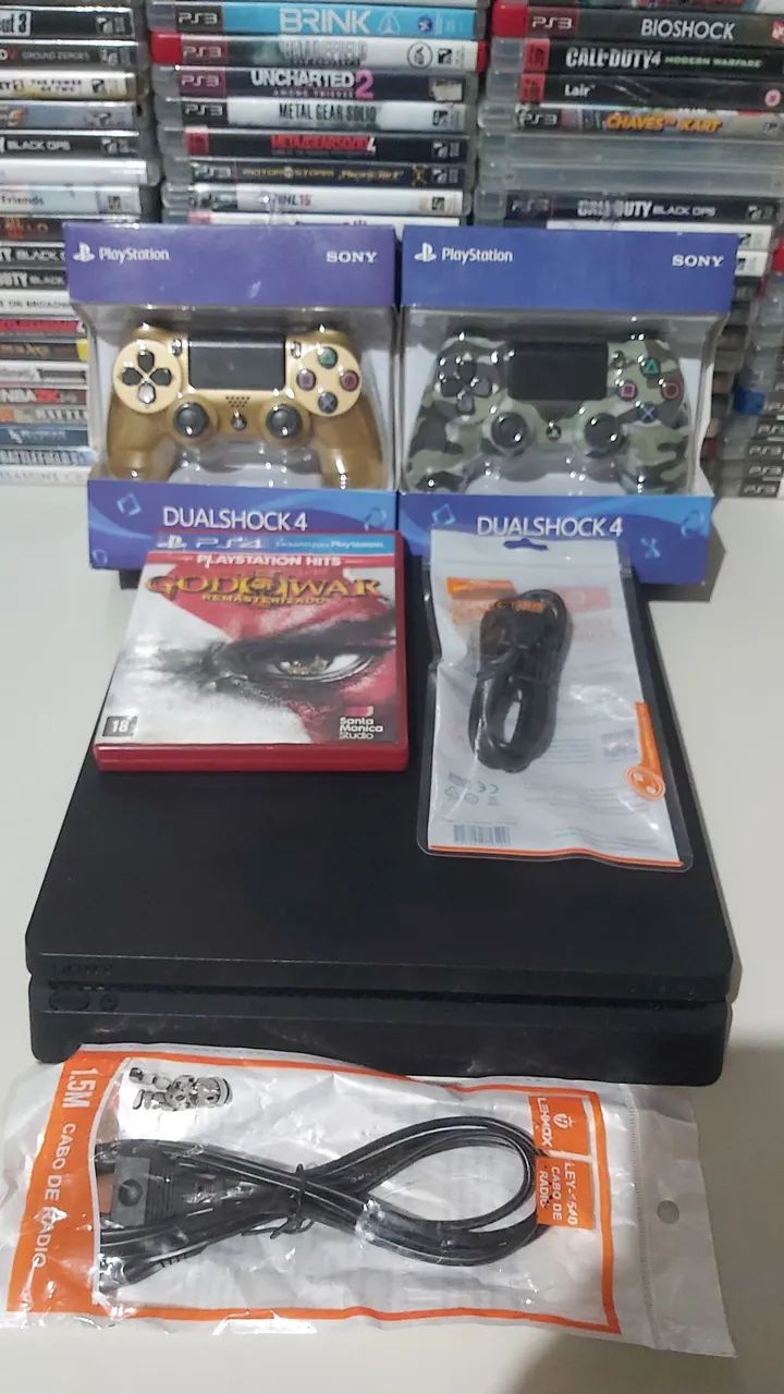 Ps4 slim em ótimo estado.