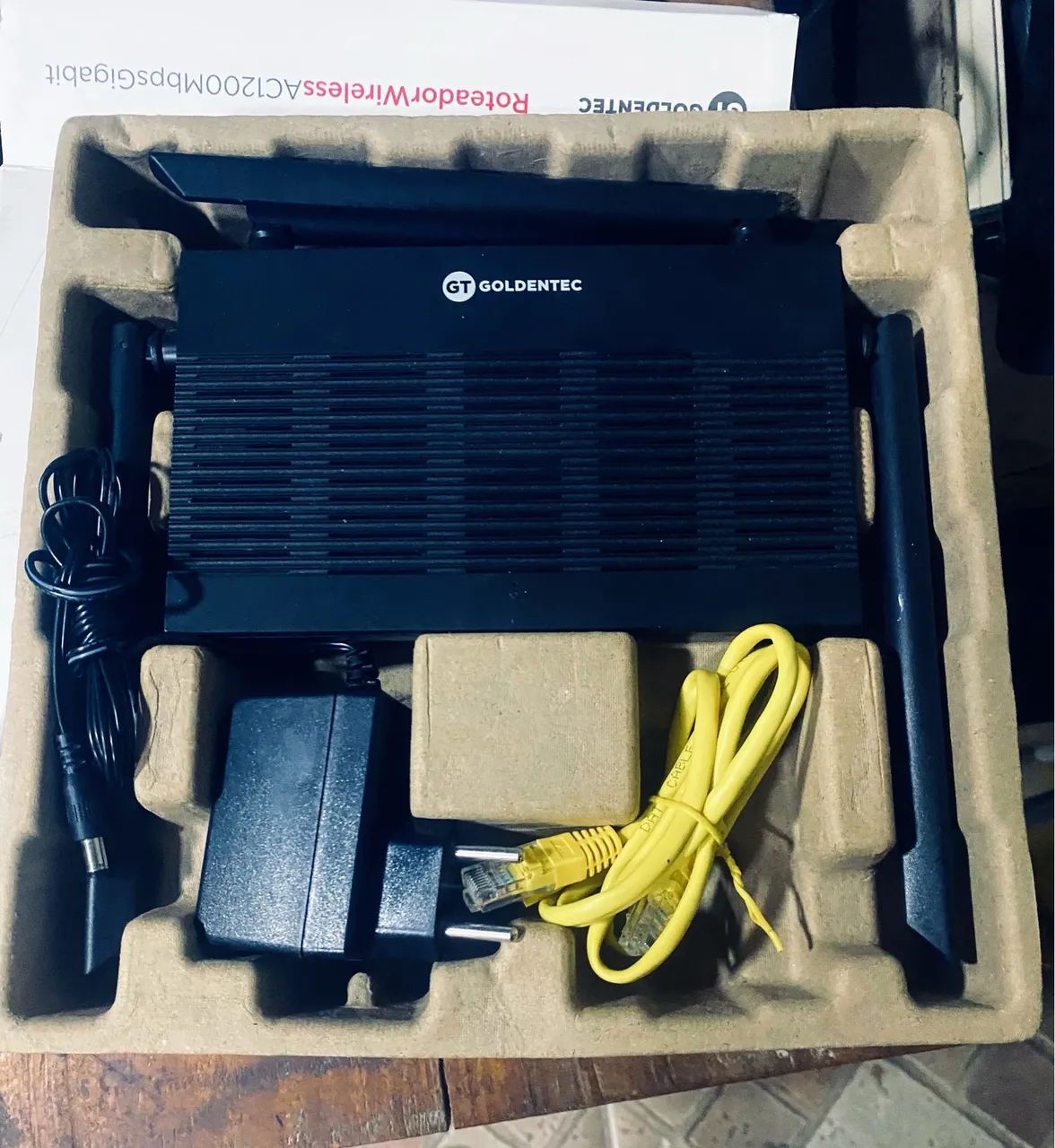 Vendo Roteador GoldenTec Ac1200 - Foto 2