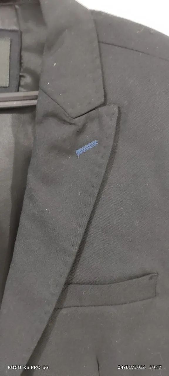 Blazer masculino novo em algodão  - Foto 4