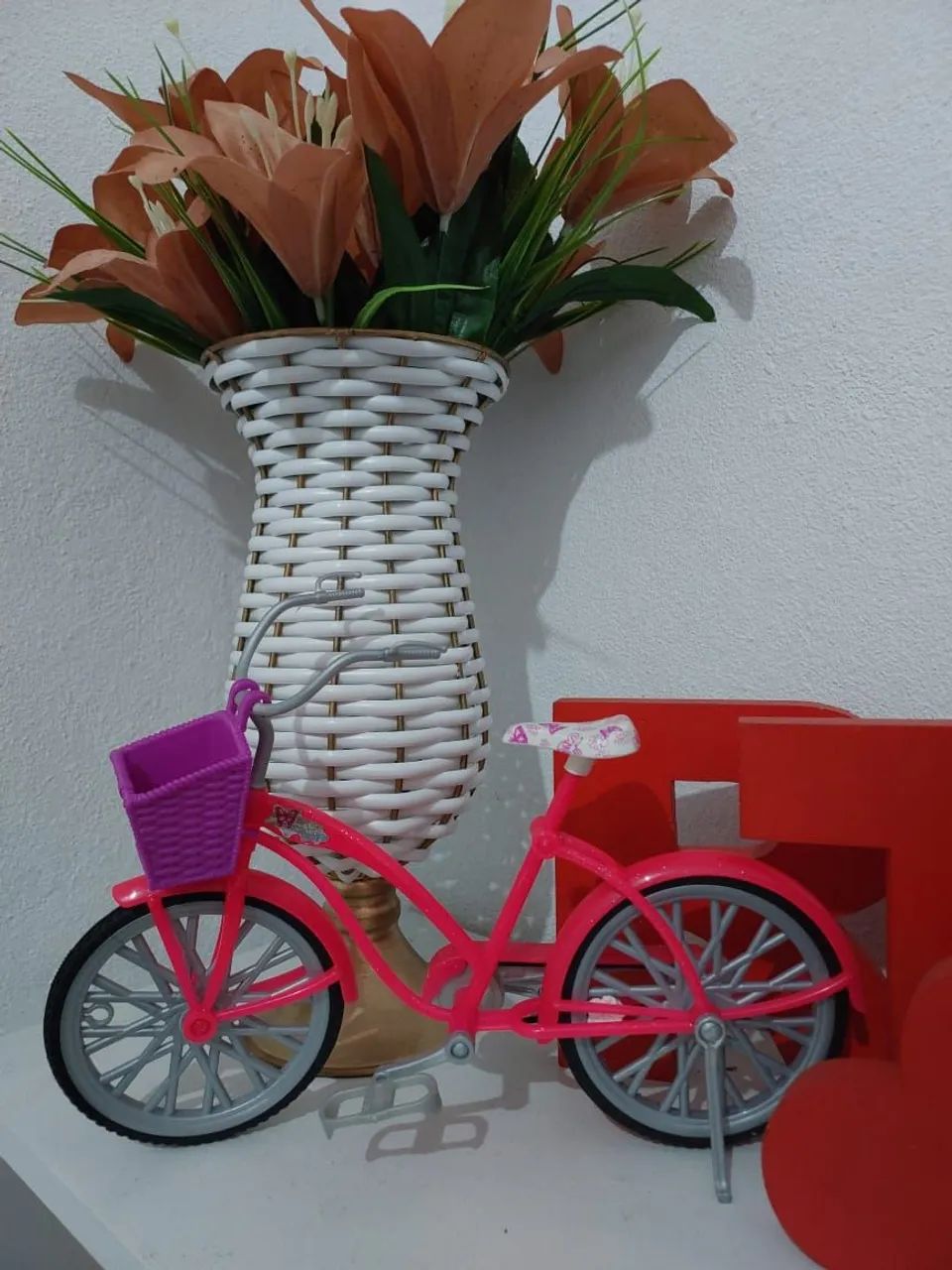 BICICLETA PARA BONECA BARBIE - Foto 4